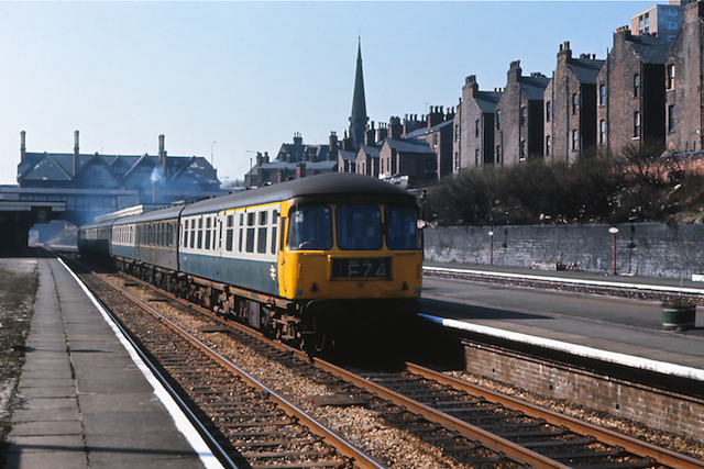 Eccles Station in 1968